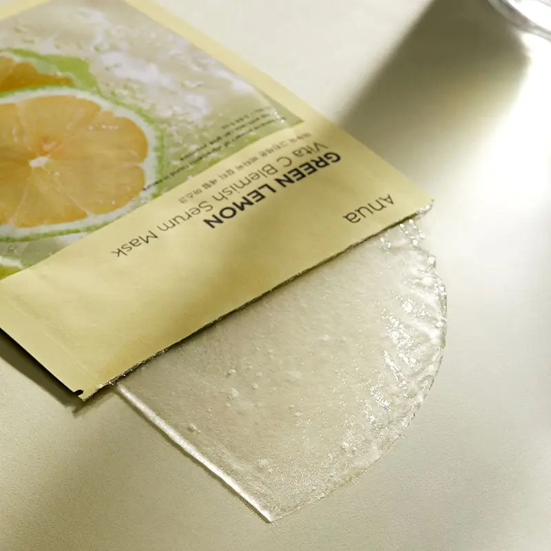 Anua - Green Lemon Vita C Blemish Serum Mask (1 Pièce) - Image 4