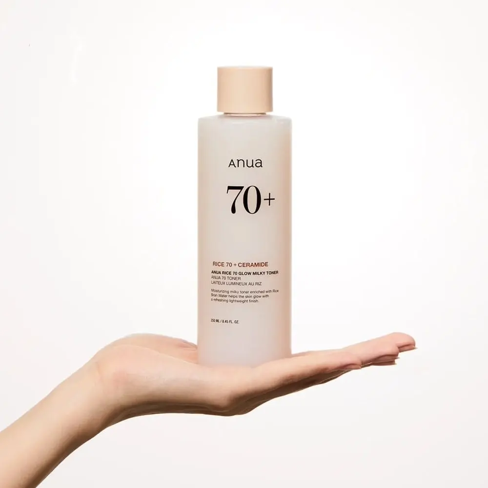 Anua - Rice 70 Glow Milky Toner - 250ml - Image 2