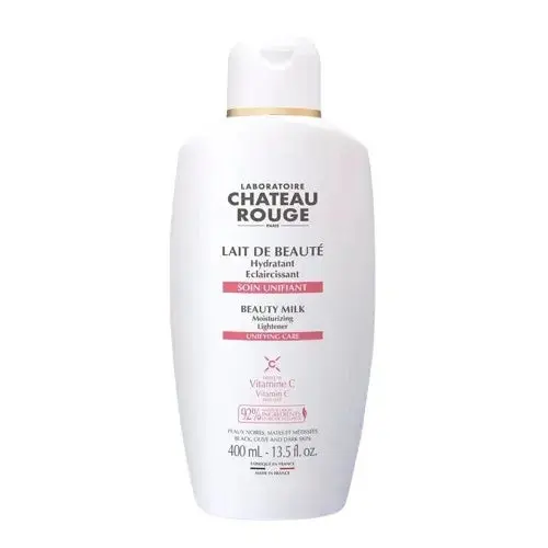 Chateau Rouge - Lait de beauté Hydratant Eclaircissant Vitamine C 400 ML