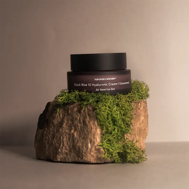 Haruharu WONDER - Black Rice 10 Hyaluronic Cream Unscented - 50 ml - Image 3
