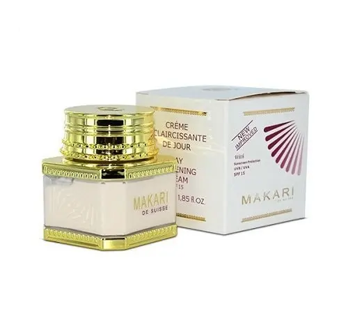 Makari – Crème de Jour Éclat (Nourrit, Protège, Éclaircit) 55 ml