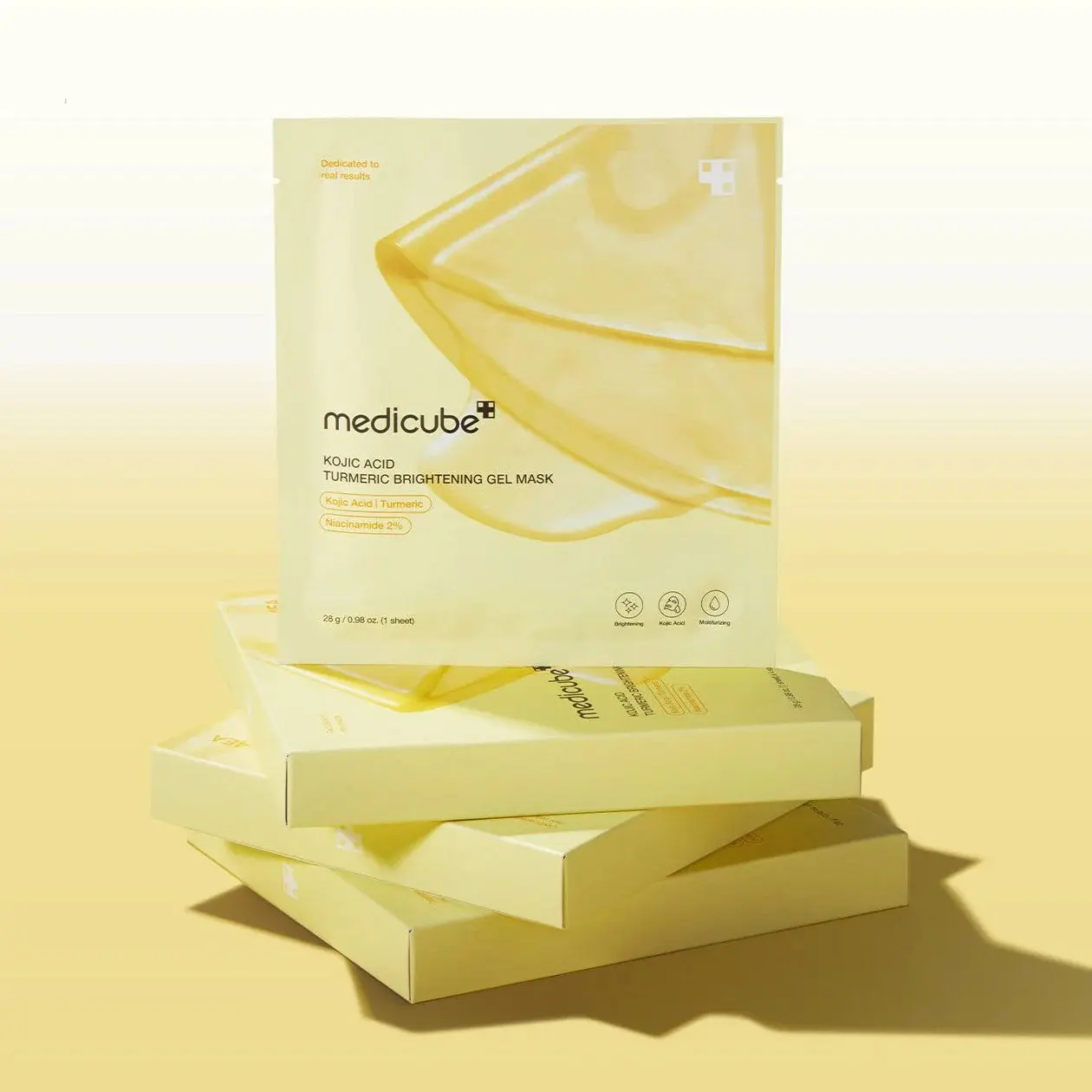 Medicube - Kojic Acid Turmeric Brightening Gel Mask (1 Pièce) - Image 2