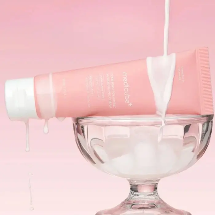 Medicube - PDRN Pink Hyaluronic Moisturizing Cream - 50 ml - Image 4