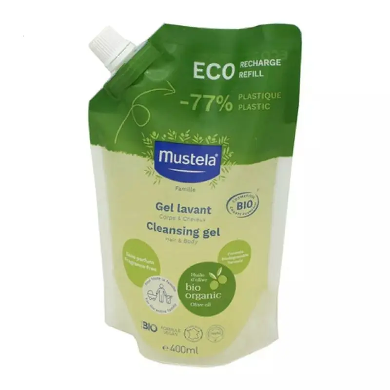 Mustela Éco-Recharge Gel Lavant Bébé Bio
