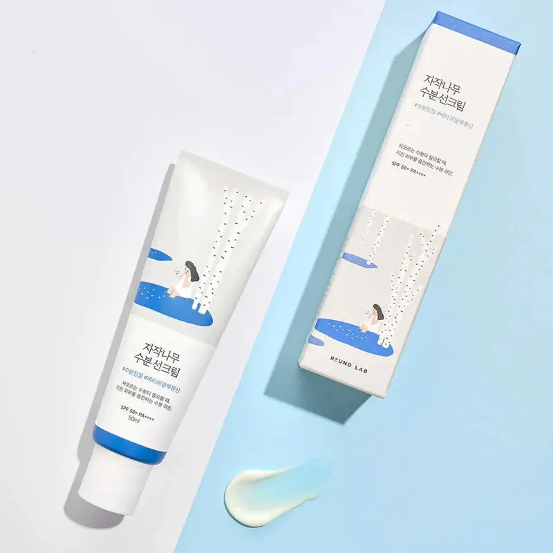 ROUND LAB - Birch Juice Moisturizing Sun Cream SPF50+ PA++++ - 50 ml - Image 3