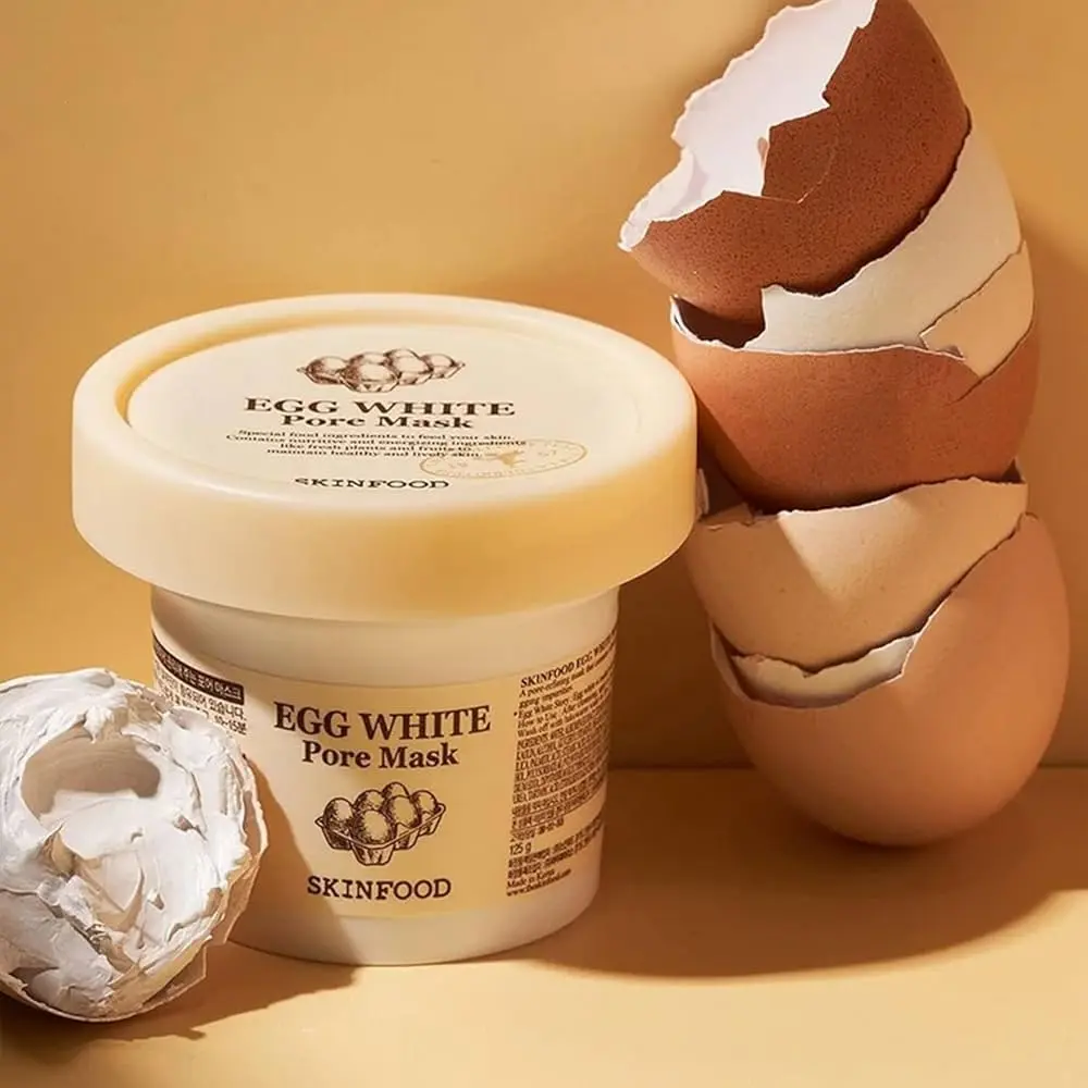 SKINFOOD - Egg white pore Mask - 100g - Image 2